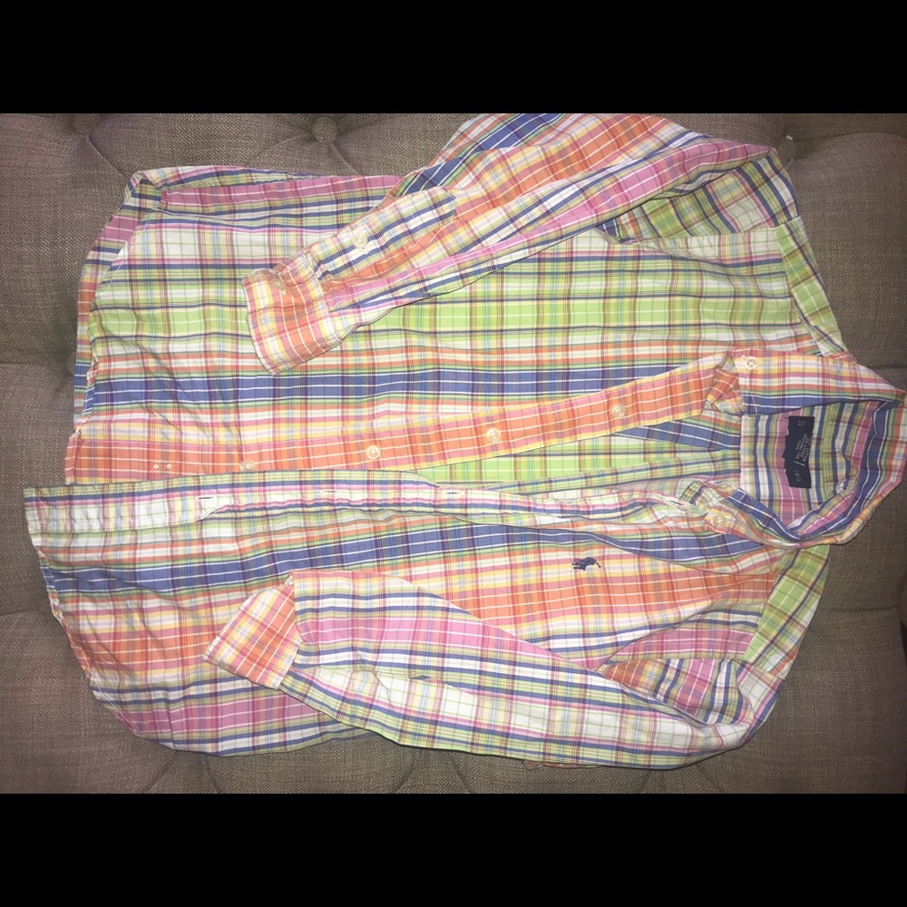 Multi color polo shirt